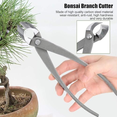 Concave Branch Cutter 8 Inch Carbon Steel Bonsai Shears