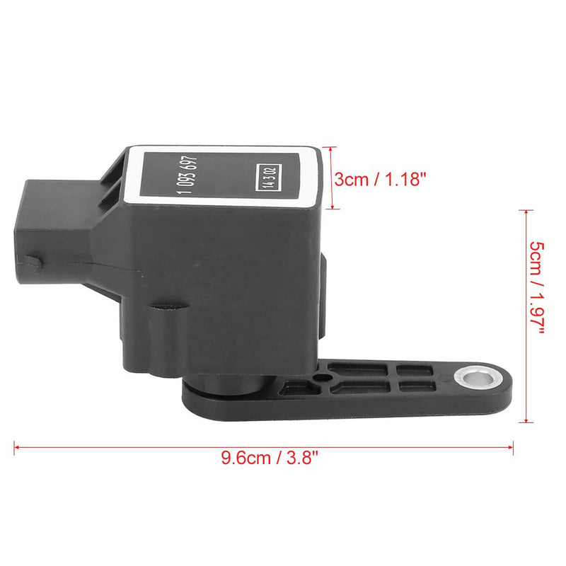 X AUTOHAUX Black Height Level Sensor for BMW E46 E38 E39 E60 E61 1997-2010 37141093697 37140141444