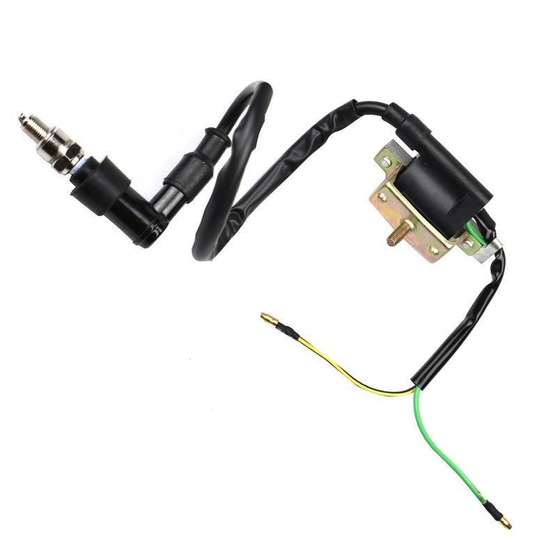 Wire Harness Wiring Loom CDI Ignition Coil Spark Plug Rebuild Kit for 50cc 70cc 90cc 110cc 125cc Stator CDI Coil ATV Quad Bike Buggy Go Kart 50cc-160cc Wiring Harness Kit