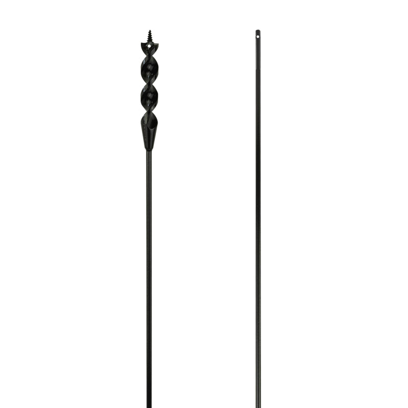 Greycore Tools 1/2 Inch x 54 Inch Flexible Drill Bit for Wire Pulling and Fishing, Auger Head Installer Drill Bit, Fish Bit for Pulling Wires in Walls (1/2" x 54" Installer) 1/2" x 54" 54" Length