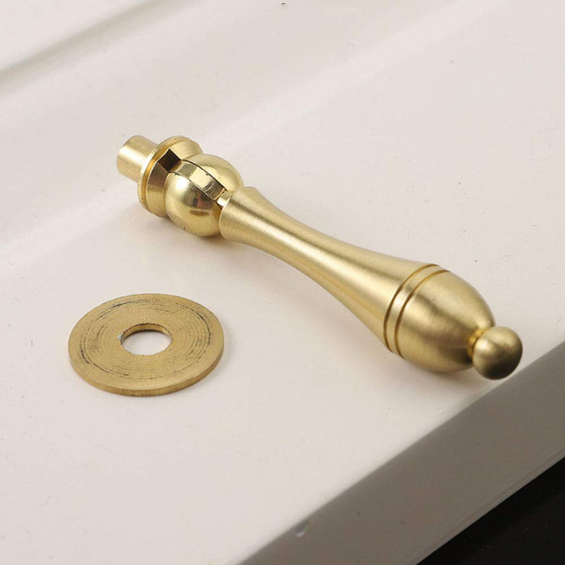 4 pcs Brass Antique Style Metal Drawer Tear Drop Cabinet Decorative Pull Handle Knob for Cabinet Hardware Kitchen Knobs Dresser Pulls Bathroom Gold Cabinet Drawer Handles