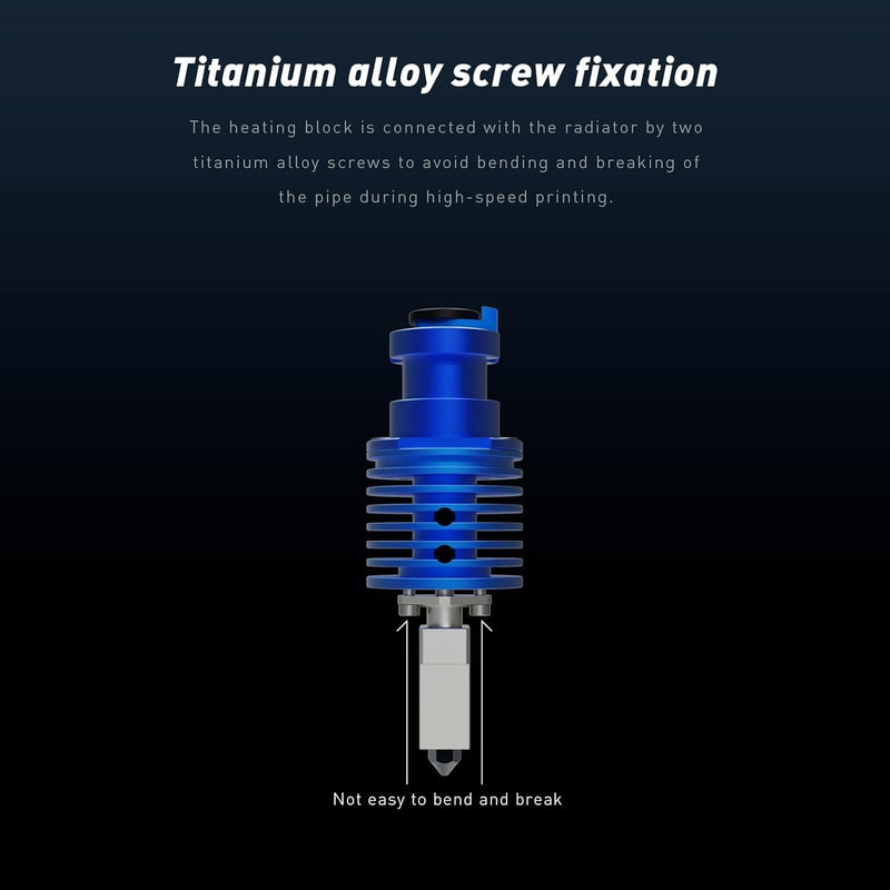 Upgraded High Speed Rapid Heat V6 Hotend 24V 48W Ceramic Heating Core Bimetal Heatbreak Hardened Steel Nozzle 0.4 Compatible with Voron 2.4 Prusa i3 MK3S MK3 MK2S 3D Printer