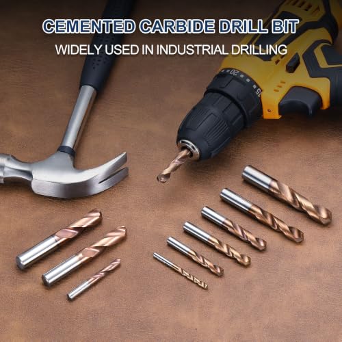13mm Carbide Twist Drill Bit Carbide AlTiSin Coated 135° 13mm