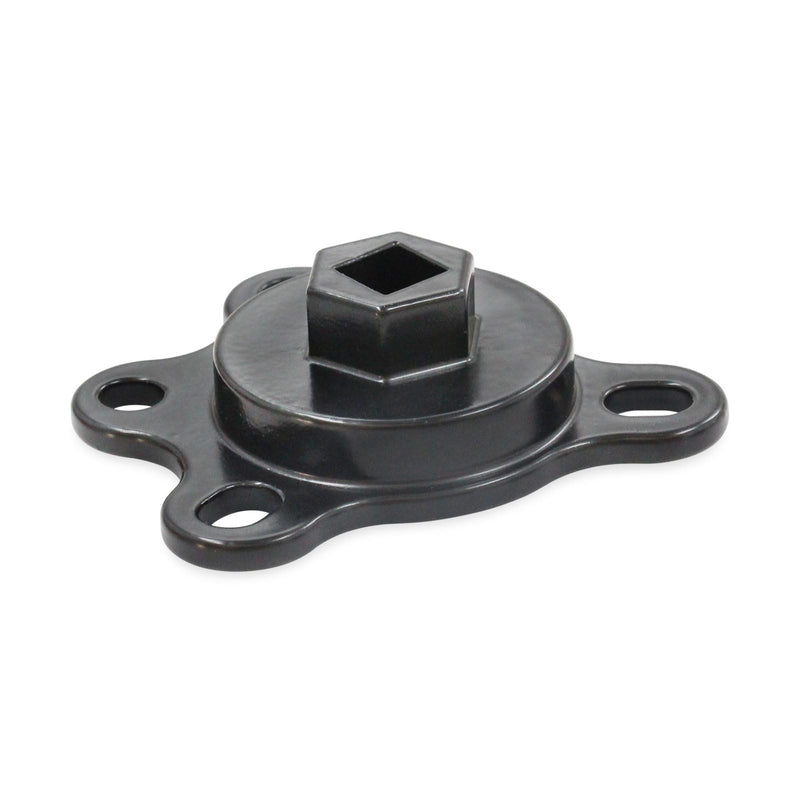 Crankshaft Turning Tool Engine Rotation Adapter Tool Compatible for Chevy or Ford V8 Engines Black