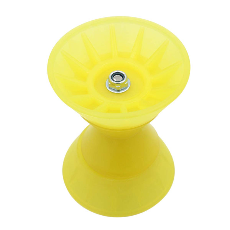 Ultimate 4" X 7" Overall Width Boat Trailer Roller Bow Stop Polyurethane 1/2" Mounting Hole