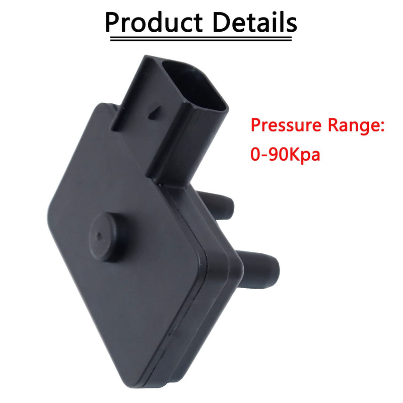 EGR Valve Pressure Feedback Sensor DPFE4 4U7Z-9J460-AA Compatible with Ford F150 Mustang Escape Ranger Focus F250 Windstar Explorer Sport Trac Mazda Mercury Lincoln Town Car VP17T 4U7Z9J460AA