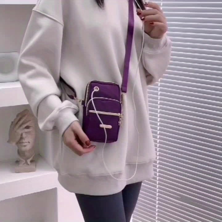 Small Crossbody Bag, Purse for Women Fits Up To 6.7 Inch Phones, for Keys Coins Cards Cosmetics Red