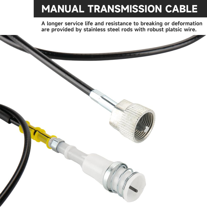 Speedometer Cable Manual Transmission Cable - Compatible for Mazda Miata 1990-1997 - Replace Part NA01-60-070B