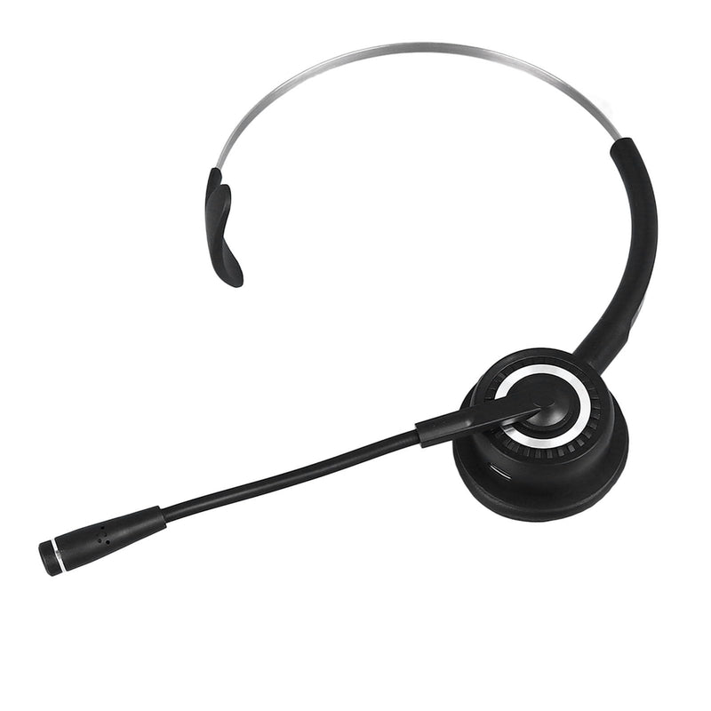 Jectse Bluetooth Headset with Microphone, Single Ear Trucker Bluetooth Headset Noise Reduction On Ear Headphones for Trucker Home Office