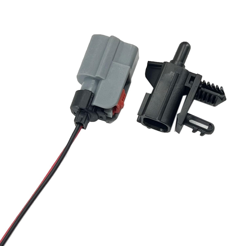 FainWan A/C Ambient Air Temperature Sensor & Connector Pigtal Harness AU5T12A647AC Compatible with Fusion EcoSport Edge Escape Explorer MKX MKZ Nautilus Navigator