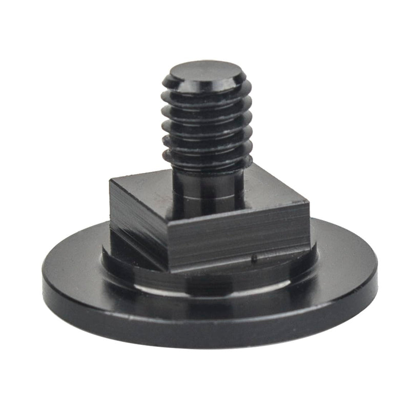 3mirrors Welding Hood (Pipeliner) Helmet Fasteners Headgear Replacement Parts Accessories Screws Flip Hood Aluminum - 1 Pair (Black Anodized Knurled) Black