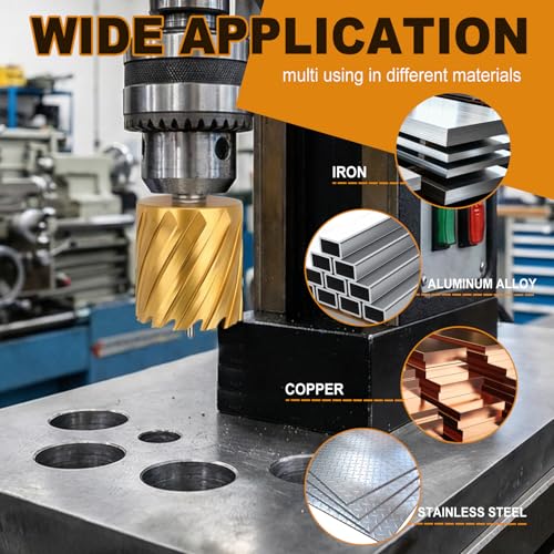 3/4"x3" HSS Annular Cutter，Diameter 3/4"，Cutting Depth 3" 3/4x3"