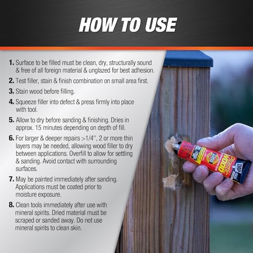 DAP 21500 DAP Plastic Wood Filler, 1.87 oz., Natural