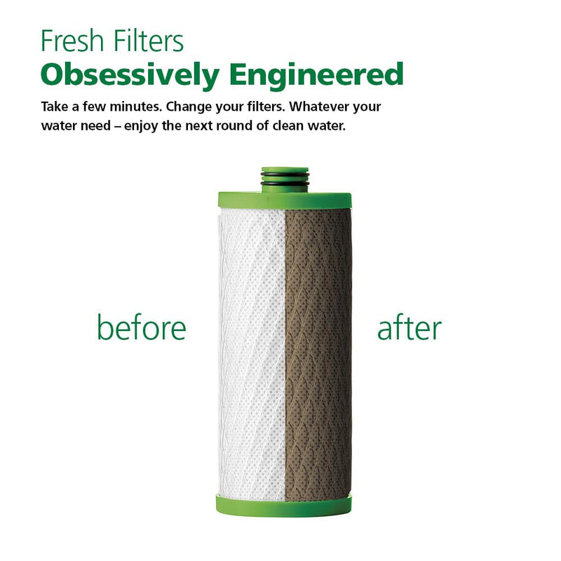 AO Smith Claryum® Filter Replacement for Use with AO-CWM or AO-FF - NSF Certified to Reduce 99% of 78 Harmful Contaminants - Replace Every 6 Months - AO-US-100-R