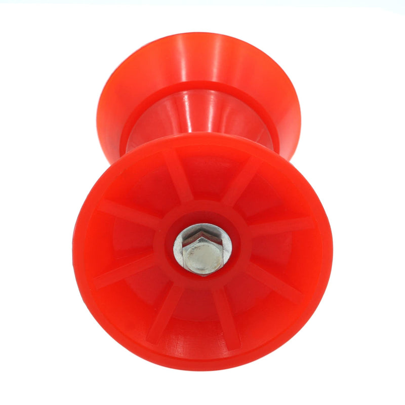 3" Boat Trailer Roller Assembly 1/2" Shaft Non Marking Polyurethane