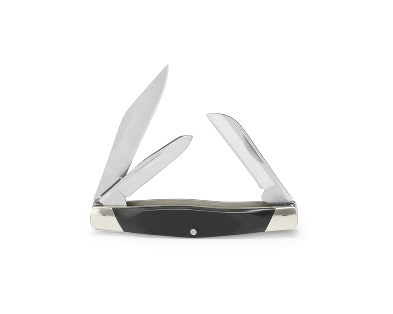 Buck Knives 303 Cadet Three 3 Blade Folding Pocket Knife Black