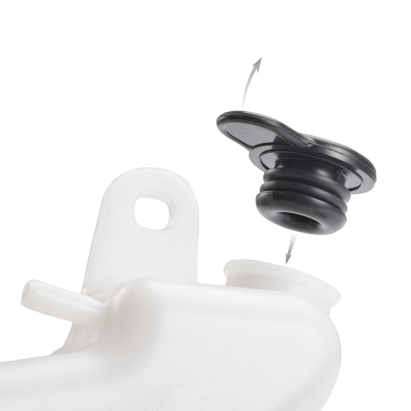 Radiator Coolant Overflow Tank Cap Cover for Yamaha Raptor 660R Banshee 350 YP400 YTZ250 WR400 1985-2015 10V-21875-00-00