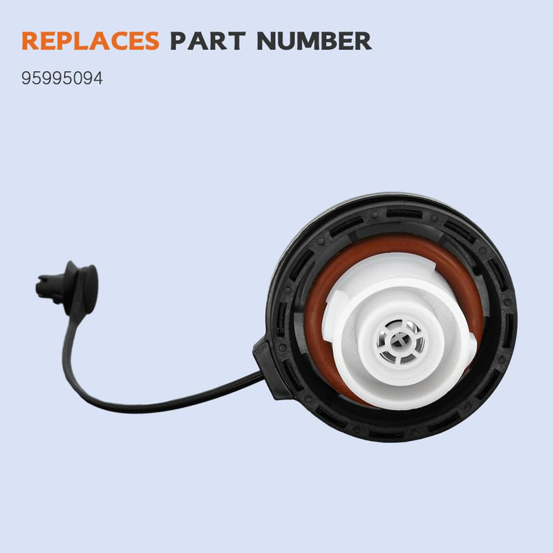 Fuel Tank Cap Gas Cap Compatible with Chevy Aveo Cobalt Colorado Malibu Impala Express,GMC Canyon Envoy Savana, Pontiac Grand Prix Buick LaCrosse Lucerne,Cadillac DTS CTS STS Replaces ‎95995094 95995094