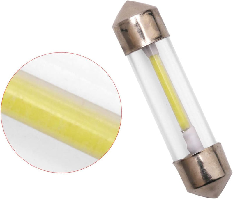 RV Refrigerator Light Bulb,Fridge Light Bulbs Led Refrigerator Light Bulb 214-2 Trailer Camper Motorhome Refrigerator Interior Light Bulbs DC12V Replacement LED Bulb For Refrigerator Bulb 41MM (2pcs) 2pcs