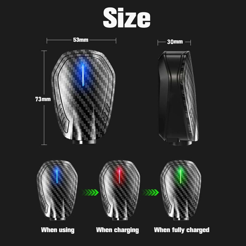 Car Door Lights,2Pcs Car Door LED Logo Projector Lights,Rechargeable Wireless Car Step Courtesy Welcome Lights Shadow Ghost Lights Fit for All Cars (Including 6 Pairs Logo Slides) For F-OO-ORD