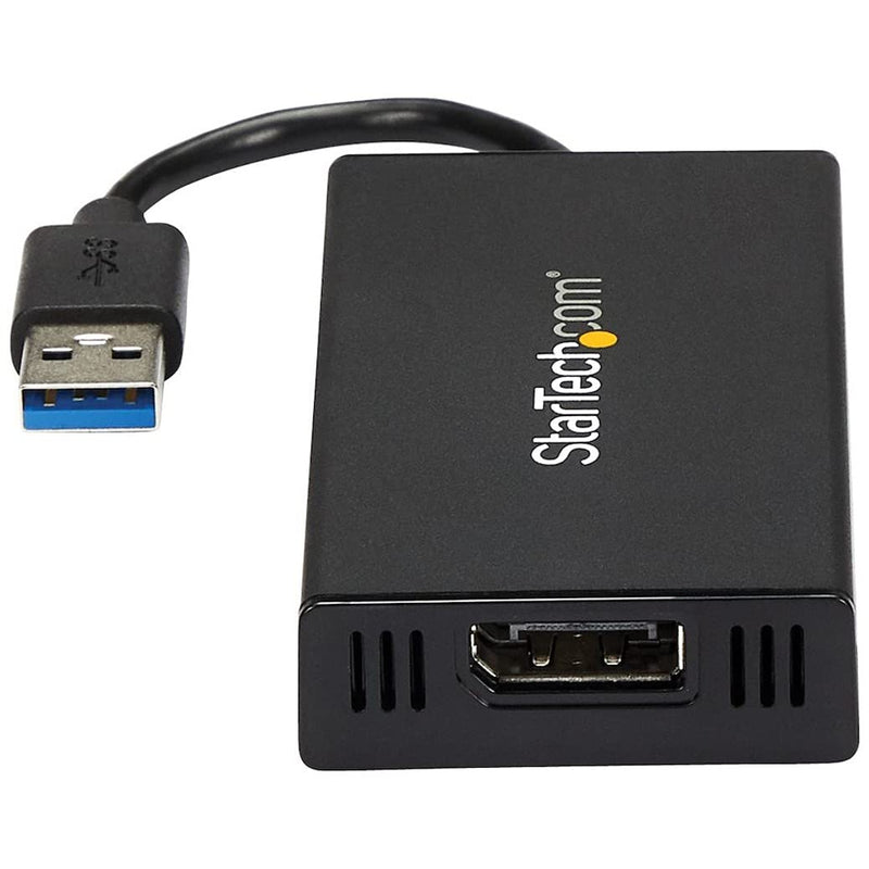 StarTech USB 3.0 to 4K DisplayPort External Multi Monitor Video Graphics Adapter - USB 3.0 Video Card - Ultra HD 4K (USB32DP4K) USB 3.0 to DP 4K (Mac & Win)