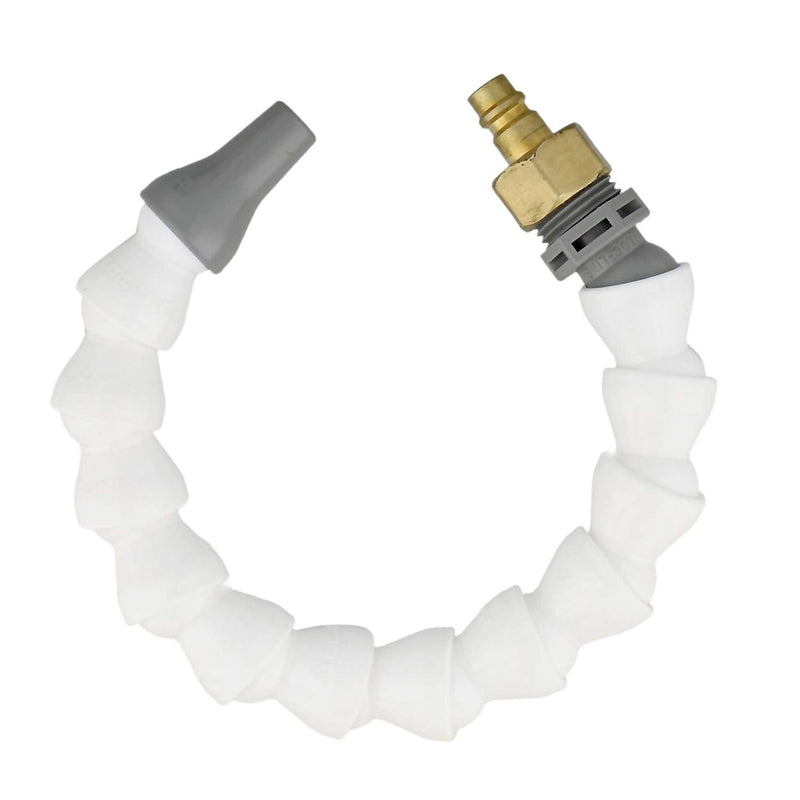 Empire Faucets CRD-QDFLX-WHT 4" Quick Disconnect Valve with Metal Quick Connecter - White