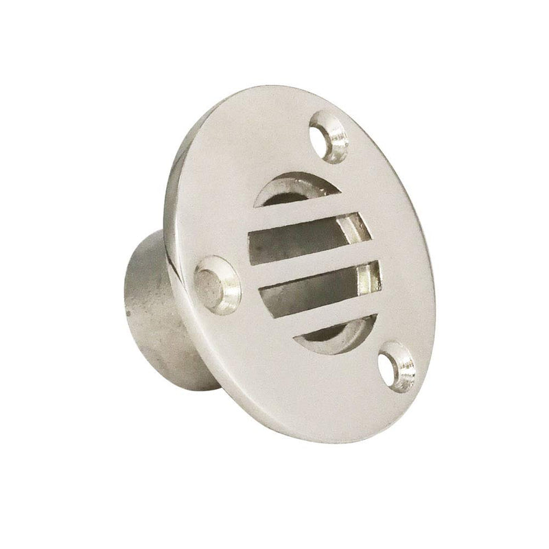 1" Marine Grade 316 Stainless Steel Boat Floor Deck Drain for Boat Yacht Deck Drain Hardware Replacement