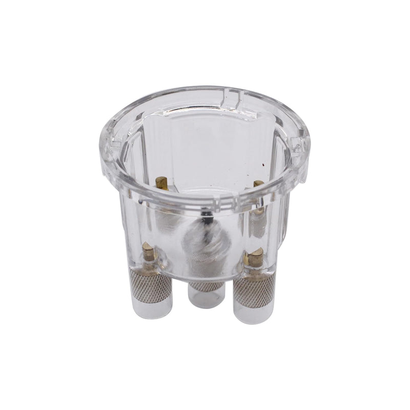 1 pc SHLPDFM Distributor Cap 009 Clear Distributor Cap Air-cooled Compatible with Vw Empi Bug Buggy Bus GHIA Sand Rail Baja Type