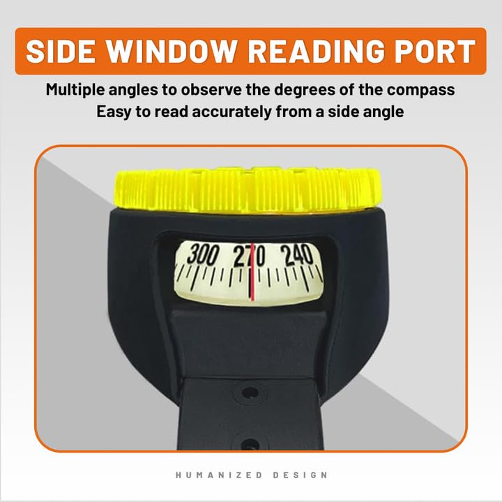 AOFAR Dive Compass AF-Q60A Waterproof, Durable, Compact. Wrist Strap Type Compass for Sailing, Diving, Wrist Strap Type