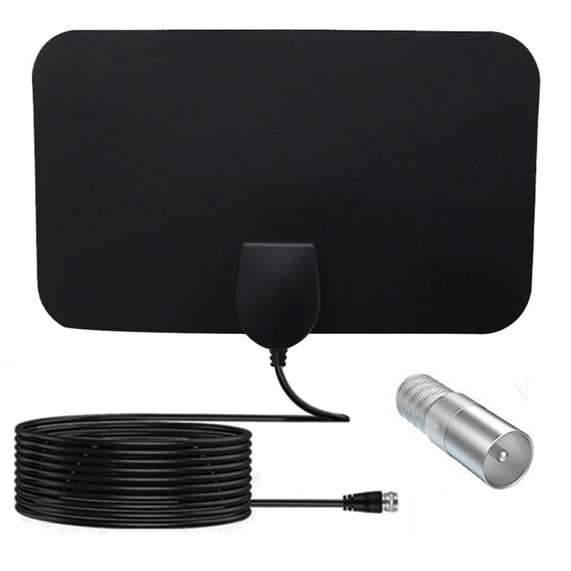 TV Antennas, HD Digital Antenna for Smart TV Indoor - Long Range 100 Miles, 360°Signal Reception - Digital TV Antenna Indoor Support 4K 1080p for All Type of HDTV Digital TV's