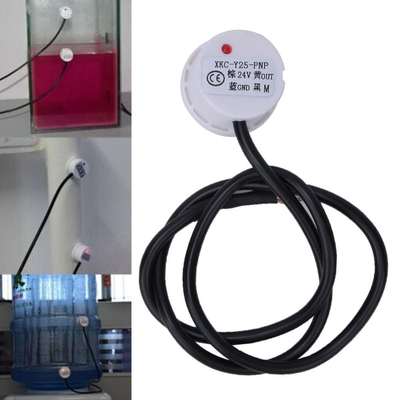 XKC Y25-PNP Liquid Level Sensor 24V – IP67 Capacitive Non-Touch Water Switch Detection with PNP Output Interface