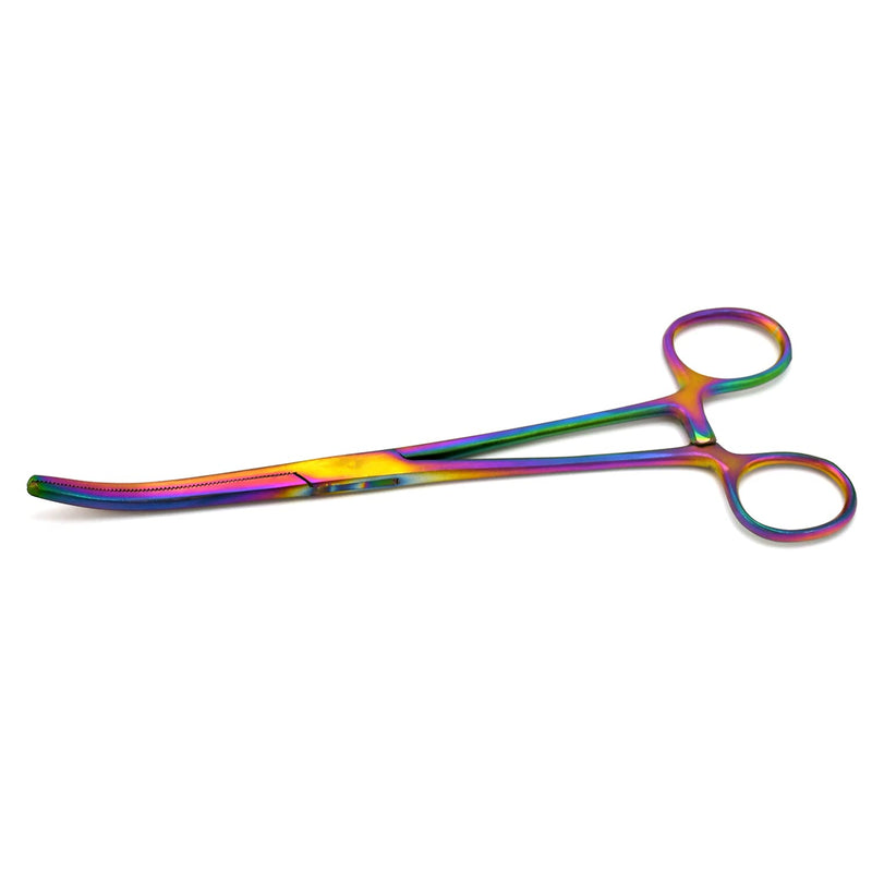 Ultimate Rainbow Hemostat Set, 6 Piece Ideal for Hobby Tools, Electronics, Fishing and Taxidermy