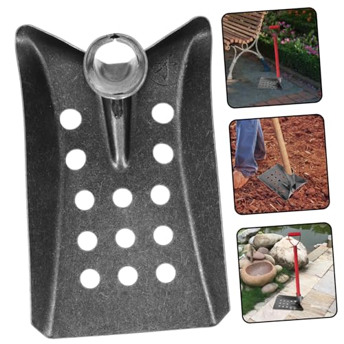 Silt Shovel Drain Sifting Shovel Tool for Mud Removal Sewer Scoop for Ditches Sewers Storm Drains Metal Scoop for Cleaning Debris