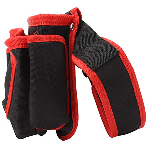 Tool Belts for Men, Sturdy Polyester Tool Pouch Holster Large Capacity Multi Pocket Belt Bag, for Organized Electricians Carpenters Screwdrivers Wrench Pliers