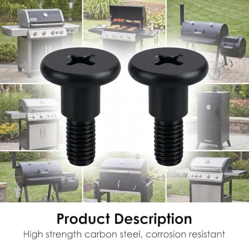 6 Pack Short M6 Step Bolt Fit for Black-Stone Gas Griddle with Side Shelve