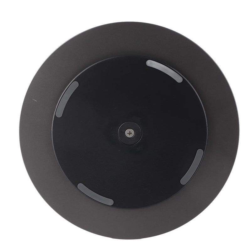 Pssopp 360° Aluminum Rotation Monitor Swivel Base 360° Rotating Swivel Stand Turntable Base for Monitor Computer Laptop Sculpturing Black