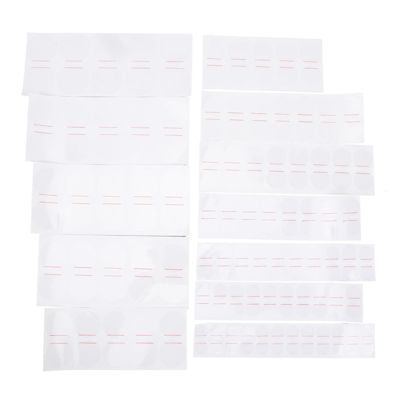 Watch Back Cover Protective Film, Transparent PVC Self Adhesive Scratch Round Stickers for Smartwatch Mechanical Watch 170pcs 12 Sizes 18mm to 45mm