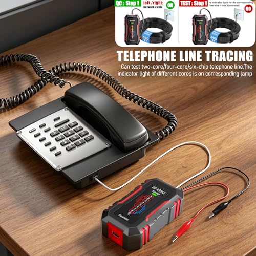 NF-802MG Network Cable Tester Ethernet Cable Tester with NCV and SCAN