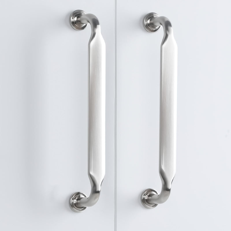 10 Pack Brushed Nickel Cabinet Pulls 3 Inch(76mm) Kitchen Cabinet Handles Cabinet Hardware for Drawer Pulls 3" Hole Center(76mm) 10