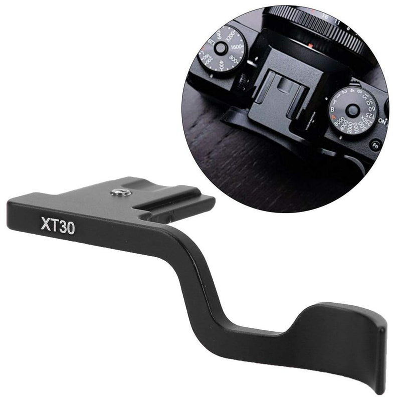Thumb Grip for Camera, Black Aluminum Alloy Metal Thumbs Up Grip Hot Shoe Cover for Camera