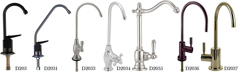 Westbrass D203-NL-20 6" Touch-Flo Style Pure Cold Water Dispenser Faucet, 1 Pack, Stainless Steel