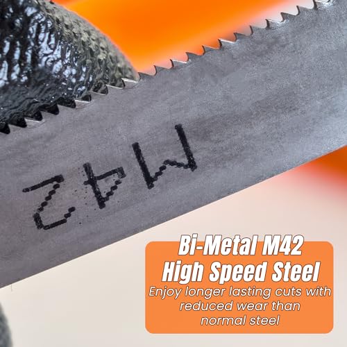 6 Pack Band Saw Blade 27" for Dewalt DCS377, 18 TPI for Milwaukee M12