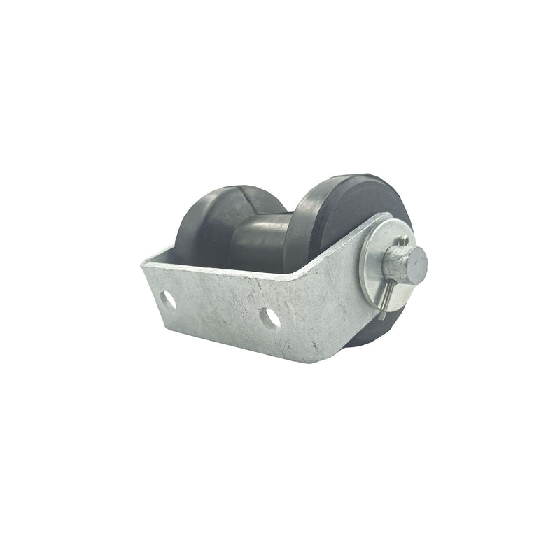 4" 5" Boat Trailer Stationary Spool Keel Roller Bracket Assembly for 2" 2.5" 3" Trailer Tongue Frame 4" roller for 2"-2.5"tongue