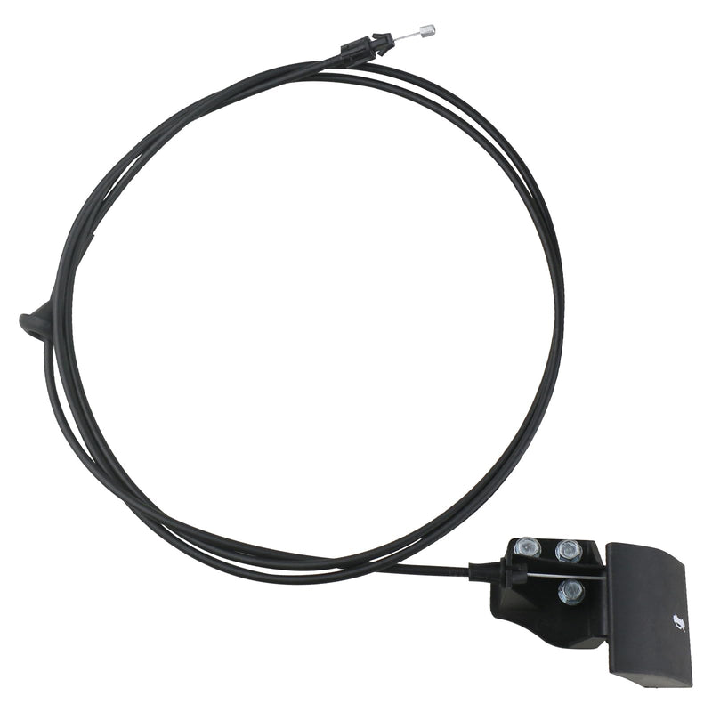 Hood Catch Release Cable with Handle Compatible with 2005 2006 2007 2008 2009 2010 Grand Cherokee 2006-2010 Commander Replaces 55394495AB