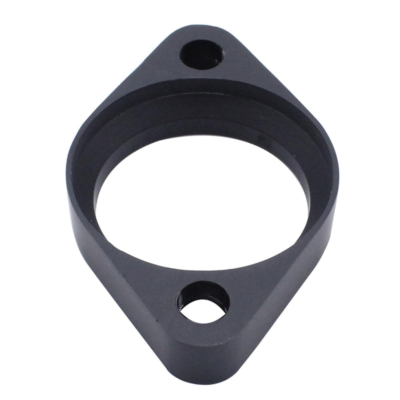 Thermostat Housing 45° Swivel Black Water Neck Compatible with SBC BBC CHEVY 327 350 396 454 Engines Black 45 Degree
