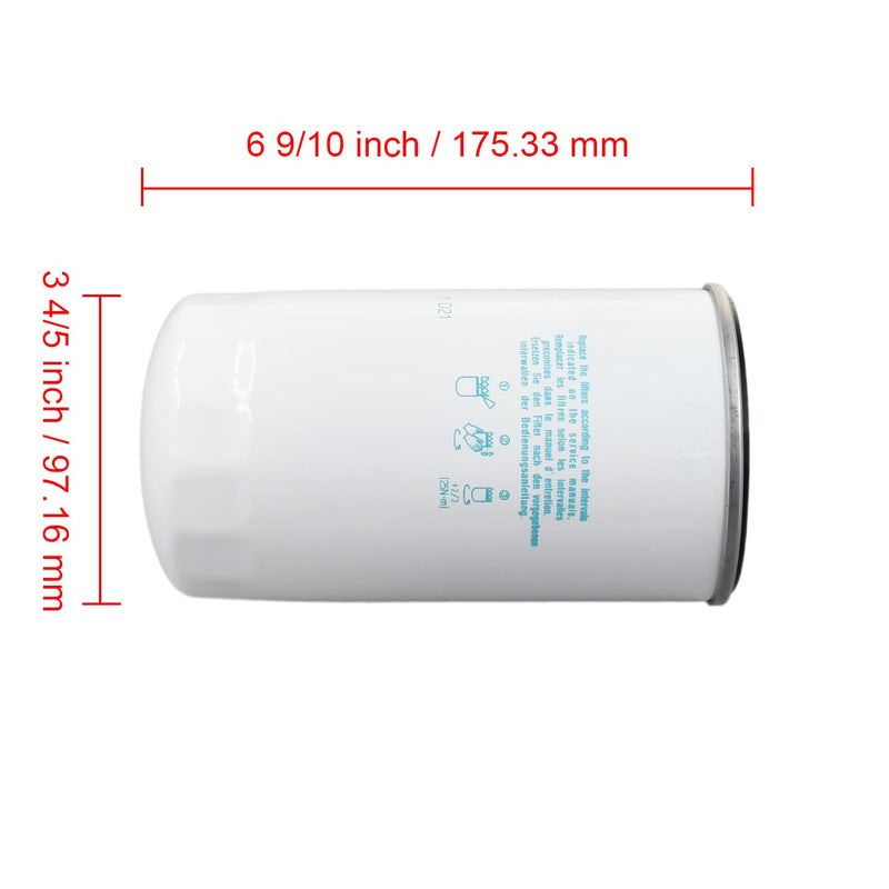 HHTA0-37710 Hydraulic Oil Filter Compatible with Kubota L M Series Tractor L3130 L4630 L5030 M4800 MX5800 Compatible with Mahindra 2615 Replaces BT8488 P551779 57098 19642509000
