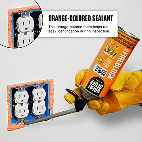Great Stuff 99112831 Smart Dispenser Fireblock, Orange