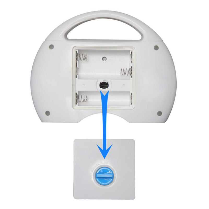 Shower Radio, SY-910 Mini Portable AM FM Hanging Shower Radio Built in Speaker Audio, Adjustable Volume with Rotating Knob, Waterproof Battery Operated for Home,Hot Tub,Bathroom