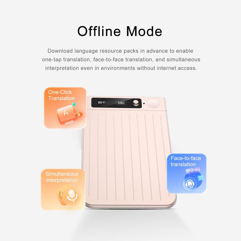 AI Voice Recorder, App Control, Transcribe & Summarize with AI Technology, 64GB Memory, One-Touch Recording, Audio Recorder for Lectures, Meetings, Calls with Protective case