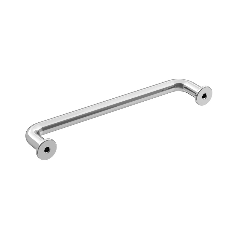 Amerock | Cabinet Pull | Polished Chrome | 5-1/16 inch (128 mm) Center-to-Center | Factor | 2 Pack | Drawer Pull | Cabinet Handle | Cabinet Hardware 5-1/16 inch (128mm) Center-to-Center (Pack of 2)